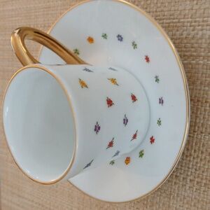 Vintage 1997 Demitasse cup and saucer.